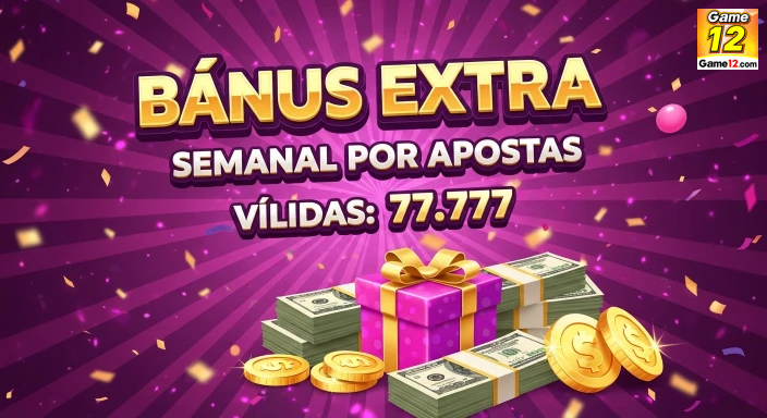 game12 — módulo dedicado a promoções ativas, com hierarquia visual clara, pensado para reforçar leitura rápida em